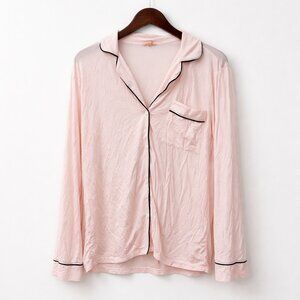 Eberjey Light Pink Gisele Tencel Modal Pajama Lounge Top/Shirt Size XS PJs